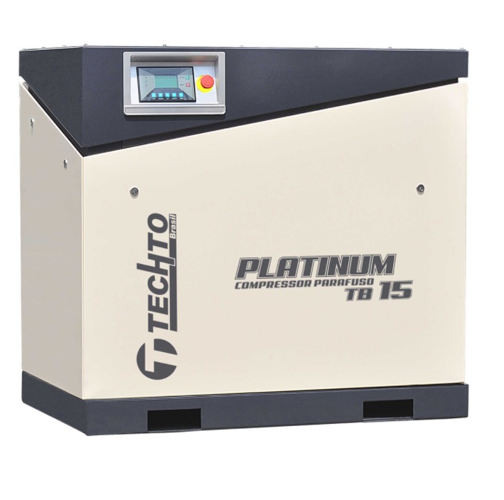 Compressor Techto modelo TB15HP PLATINUM 10BAR 220V ou 380V