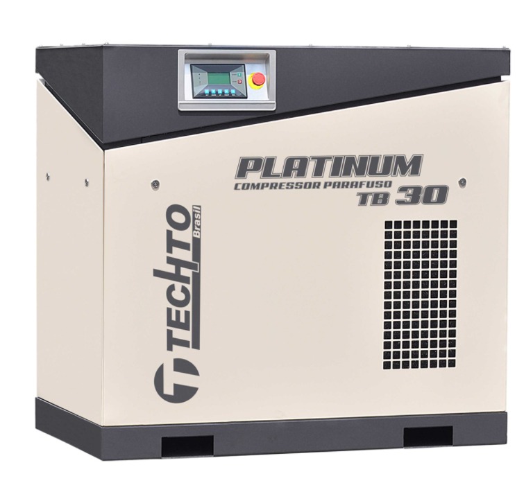 Compressor Techto modelo TB30HP PLATINUM 10BAR 220V ou 380V