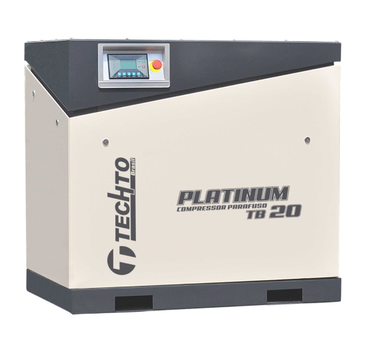 Compressor Techto modelo TB20HP PLATINUM 10BAR 220V ou 380V
